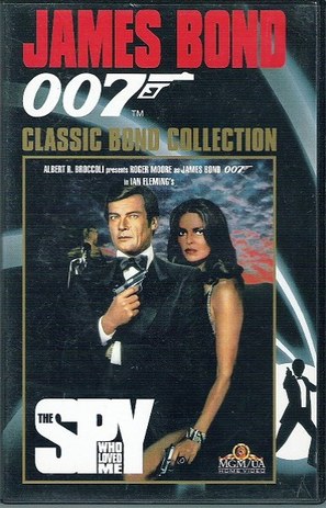 The Spy Who Loved Me - Belgian VHS movie cover (thumbnail)