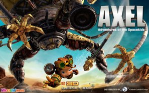 Axel 2: Adventures of the Spacekids - Chinese Movie Poster (thumbnail)