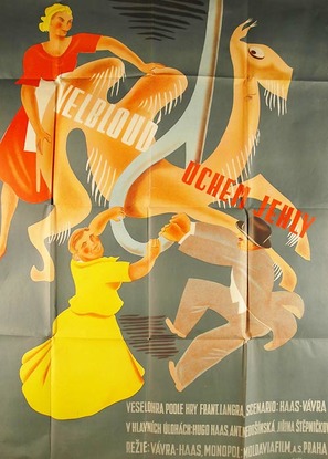 Velbloud uchem jehly - Czech Movie Poster (thumbnail)