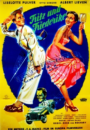 Fritz und Friederike - German Movie Poster (thumbnail)