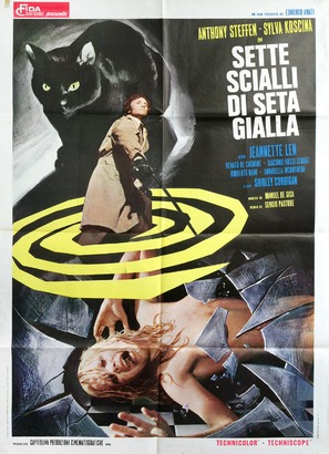 Sette scialli di seta gialla - Italian Movie Poster (thumbnail)
