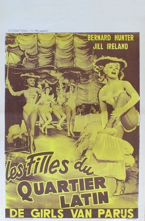 Girls of the Latin Quarter - Belgian Movie Poster (thumbnail)