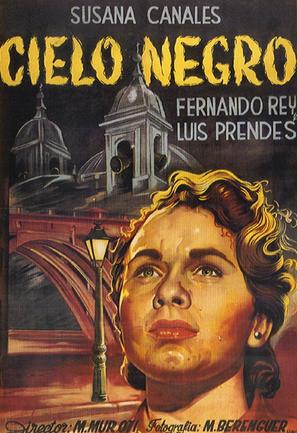 Cielo negro - Spanish Movie Poster (thumbnail)