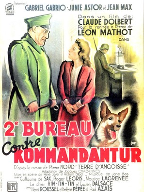 Deuxi&egrave;me bureau contre kommandantur - French Movie Poster (thumbnail)