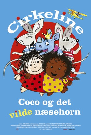 Cirkeline, Coco og det vilde n&aelig;sehorn - Danish Movie Poster (thumbnail)