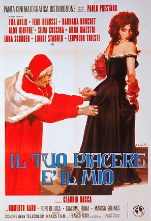 Il tuo piacere &egrave; il mio - Italian Movie Poster (thumbnail)