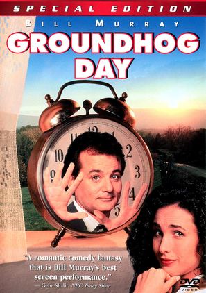 Groundhog Day - DVD movie cover (thumbnail)