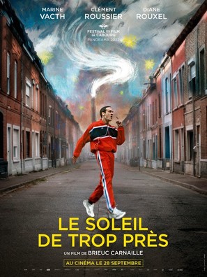 Le soleil de trop pr&egrave;s - French Movie Poster (thumbnail)
