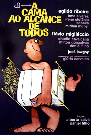 A Cama Ao Alcance de Todos - Brazilian Movie Poster (thumbnail)