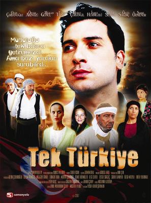 &quot;Tek t&uuml;rkiye&quot; - Turkish Movie Poster (thumbnail)