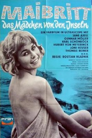 Maibritt, das M&auml;dchen von den Inseln - German Movie Poster (thumbnail)