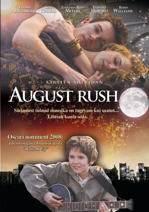 August Rush - Estonian VHS movie cover (thumbnail)