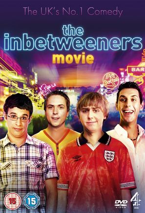 The Inbetweeners Movie - British DVD movie cover (thumbnail)
