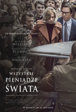 All the Money in the World - Polish Movie Poster (thumbnail)