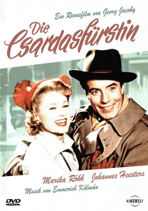 Die Csardasf&uuml;rstin - German DVD movie cover (thumbnail)