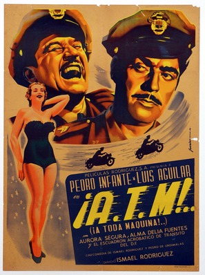 A.T.M.: &iexcl;&iexcl;A toda m&aacute;quina!! - Mexican Movie Poster (thumbnail)
