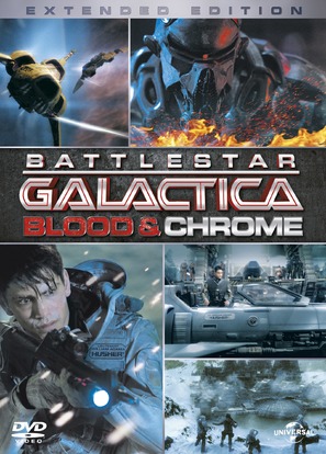 Battlestar Galactica: Blood &amp; Chrome - Movie Cover (thumbnail)