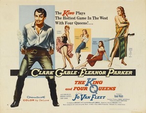 The King and Four Queens - Movie Poster (thumbnail)