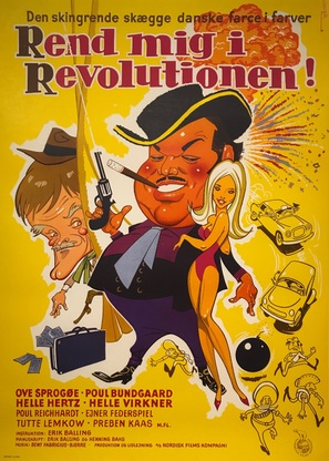 Rend mig i revolutionen - Danish Movie Poster (thumbnail)
