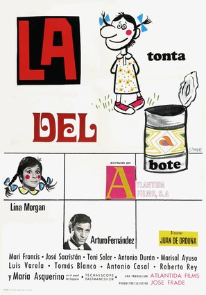 Tonta del bote, La - Spanish Movie Poster (thumbnail)