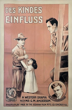 Broncho Billy and the Rustler&#039;s Child - German Movie Poster (thumbnail)