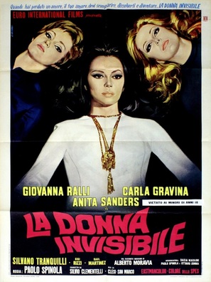La donna invisibile - Italian Movie Poster (thumbnail)