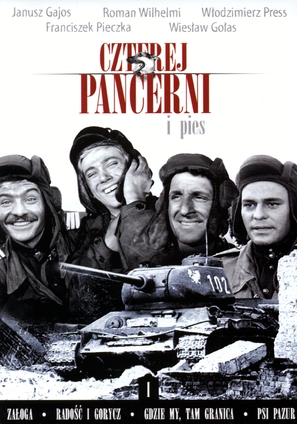 &quot;Czterej pancerni i pies&quot; - Polish DVD movie cover (thumbnail)