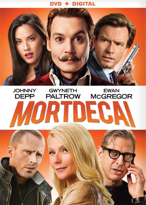 Mortdecai - DVD movie cover (thumbnail)