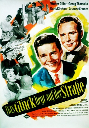 Das Gl&uuml;ck liegt auf der Stra&szlig;e - German Movie Poster (thumbnail)