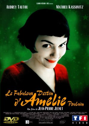 Le fabuleux destin d&#039;Am&eacute;lie Poulain - French DVD movie cover (thumbnail)
