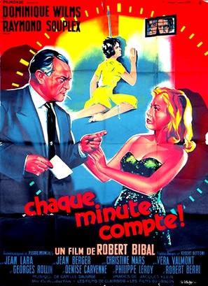 Chaque minute compte - French Movie Poster (thumbnail)