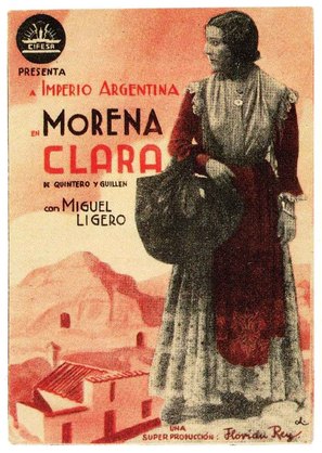 Morena Clara - Spanish Movie Poster (thumbnail)