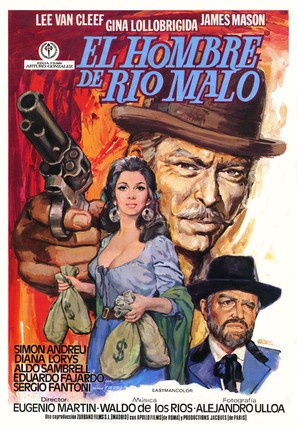 El hombre de R&iacute;o Malo - Spanish Movie Poster (thumbnail)