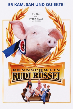 Rennschwein Rudi R&uuml;ssel - German Movie Cover (thumbnail)