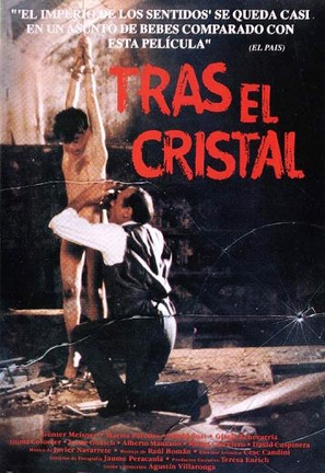 Tras el cristal - Spanish VHS movie cover (thumbnail)