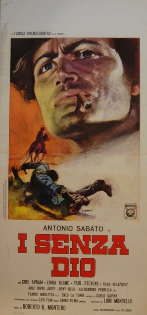 I senza Dio - Italian Movie Poster (thumbnail)