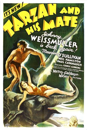 Tarzan and His Mate - Theatrical movie poster (thumbnail)