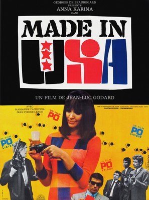 Made in U.S.A. - French Movie Poster (thumbnail)