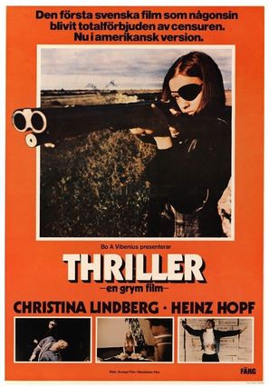 Thriller - en grym film - Swedish Movie Poster (thumbnail)