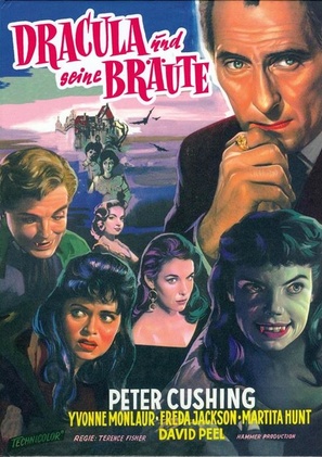 The Brides of Dracula - German Blu-Ray movie cover (thumbnail)