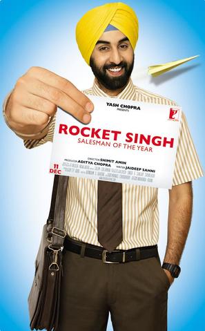 Rocket Singh: Salesman of the Year - Indian Movie Poster (thumbnail)