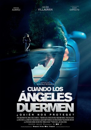 Cuando los &aacute;ngeles duermen - Spanish Movie Poster (thumbnail)