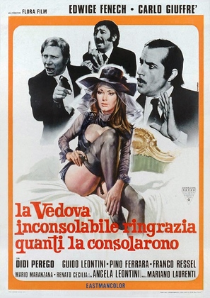 Vedova inconsolabile ringrazia quanti la consolarono, La - Italian Theatrical movie poster (thumbnail)