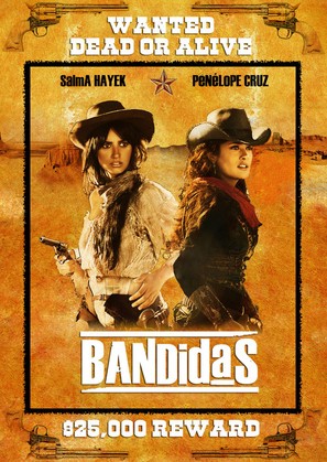 Bandidas - DVD movie cover (thumbnail)