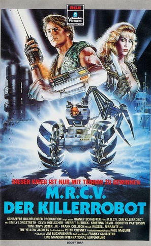 Wired to Kill - German VHS movie cover (thumbnail)