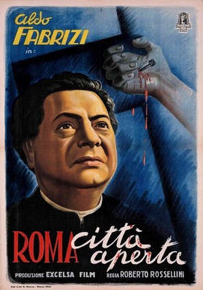 Roma, citt&agrave; aperta - Italian Movie Poster (thumbnail)