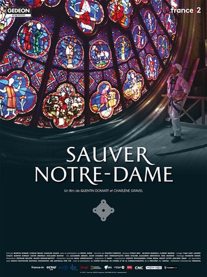 Saving Notre-Dame - French Movie Poster (thumbnail)