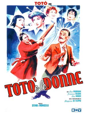 Tot&ograve; e le donne - Italian Movie Poster (thumbnail)