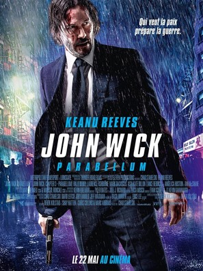 John Wick: Chapter 3 - Parabellum - French Movie Poster (thumbnail)