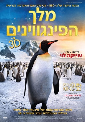 The Penguin King 3D - Israeli Movie Poster (thumbnail)